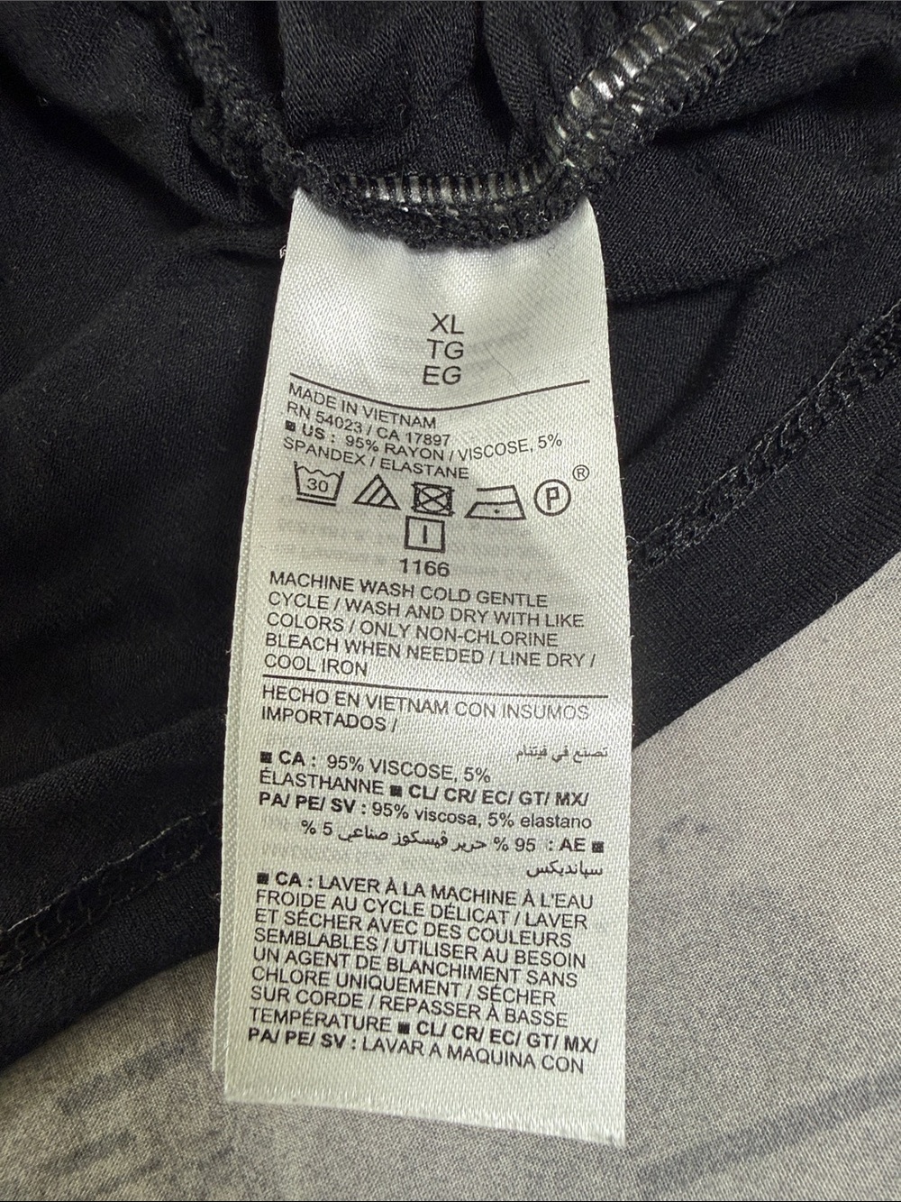 OLD NAVY MOCK NECK ROUCHED TANK SZ XL - Picture 5 of 5